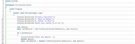 Currency Converter Program In Csharp Inettutor