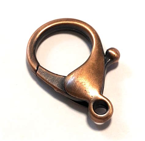 10pcs 1 1 2 Large Lobster Clasp Closure Antique Copper Etsy