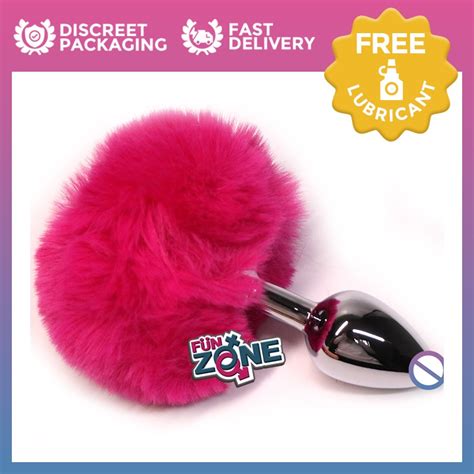 Funzone Rabbit Tail Anal Butt Plug Anal Sex Toys For Girls Toys For