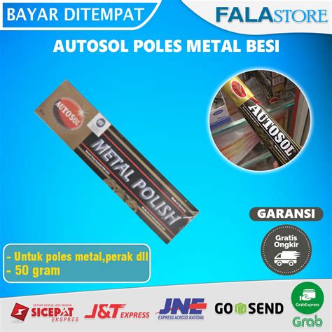 Jual Autosol Auto Sol Pengkilap Pembersih Metal Polish Gr Gram