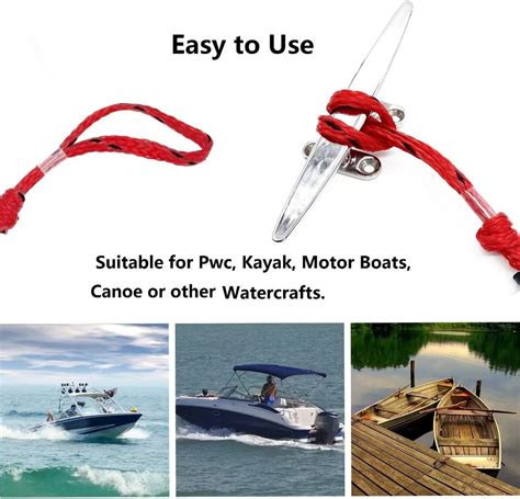 Buy Dock Lines Bungee Mooring Rope Bungee Dockline For Boat Jet Ski