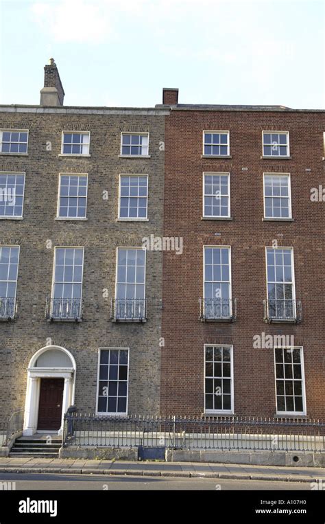 Georgian Houses Merrion Street Dublin Eire Ireland Europe European