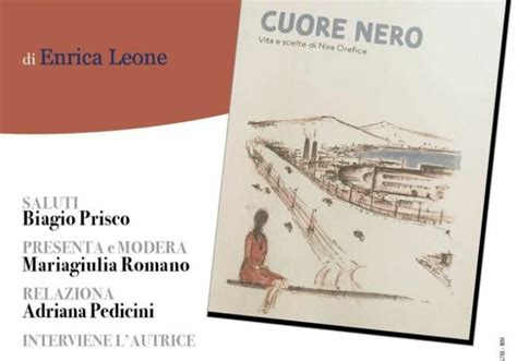 A La Fagianella Presentazione Del Libro Cuore Nero Di Enrica Leone