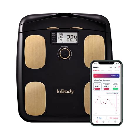 Buy Inbody H N Black Smart Full Body Composition Analyzer Scale Full