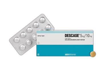 DESCASE 5 10 MG 90 FILM KAPLI TABLET 2023 Fiyatı