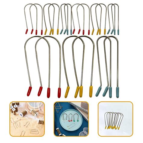 Zcyifa 24Pcs Hot Roller Clips Hair Curler Clips DIY Styling Securing Pins For Home Salon