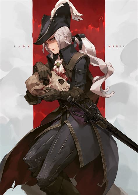 Lady Maria Of The Astral Clocktower Bloodborne Drawn By Jiro