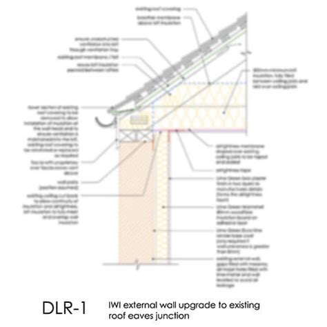Dlr1 Internal Wall Insulation Upgrade Roof Eaves Junction