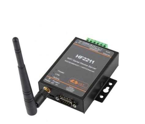 Hf2211 WiFi Ethernet Mqtt TCP IP Serial Converter Modbus Iot Gateway