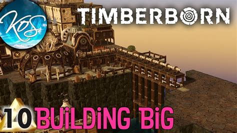 Timberborn 10 BRILLIANT BUILDING PLANS Golem Update Let S Play