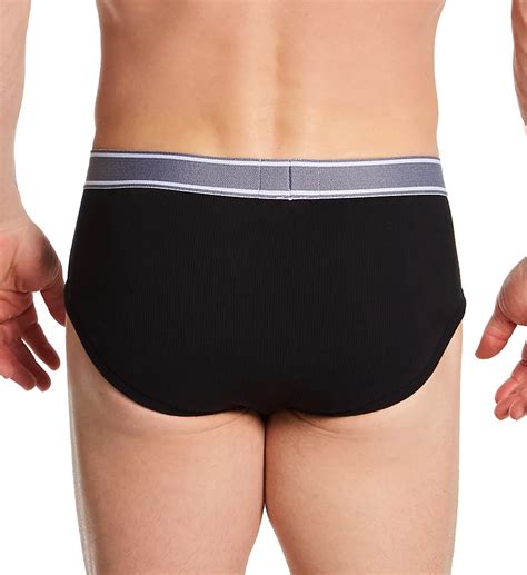 Ribbed Cotton Button Fly Boxer