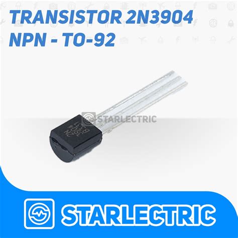 Jual Transistor 2N3904 2N 3904 NPN Transistor TO 92 Shopee Indonesia