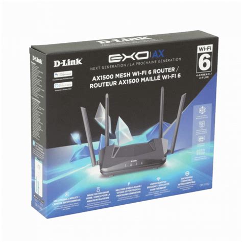 DIR X1560 D LINK Wi Fi 6 AX1500 5GHz 1200mbps 2 4GHz 300 4 1000 1 WAN