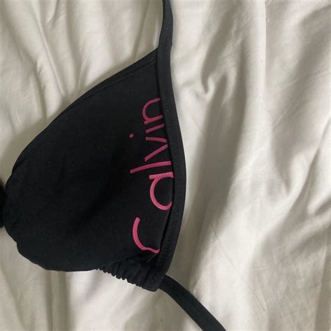 Calvin Klein Bikini Top Padded But Padding Can Be Depop