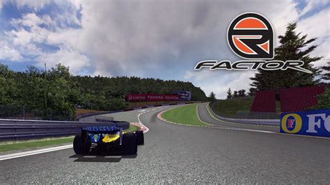 F1 2003 In RFactor Onboard SPA Francorchamps 2005 Layout With