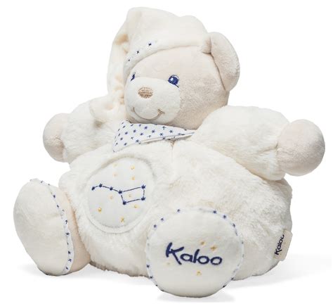 Kaloo Peluche patapouf ours fourrure médium petite etoile Livraison