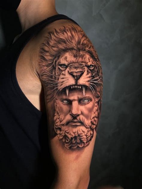 Share 71 Hercules Lion Tattoo Incdgdbentre