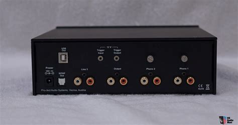 Pro Ject Phono Box Ds Usb Phono Preamp With Output To Computer Photo