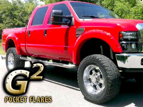 2008 2010 Ford F250 350 Rivet Style Fender Flares