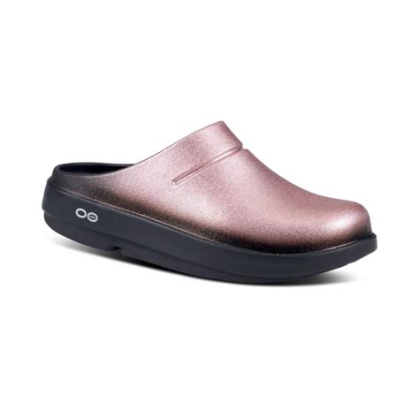 Oofos Women's OOcloog Luxe Clog - Rose Sparkle [OofospF0Rzysv] - US$66. ...