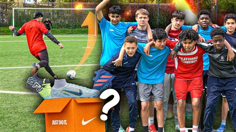 Epische Rundlauf Fu Ball Challenge Vs Abonnenten Um Neue Schuhe Youtube