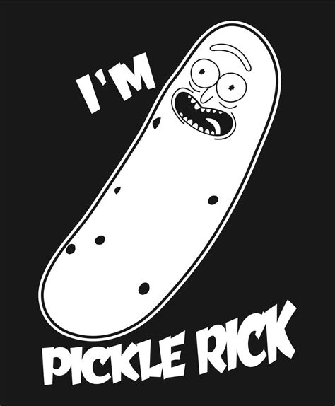 Pickle Rick Decal Etsy