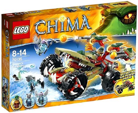 Lego Legends Of Chima Craggers Fire Striker Set 70135 Toywiz