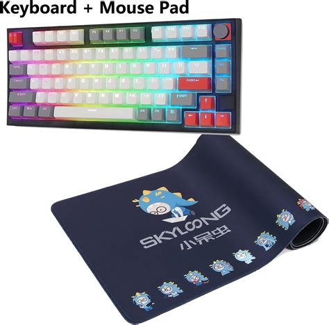 Amazon SKYLOONG GK Compact Programmable Gaming Keyboard TKL Layout RGB Wired Hot