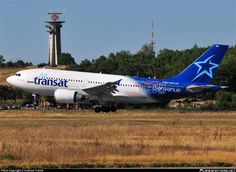 C GSAT Air Transat Airbus A310 308 Photo By Andreas Traxler ID 775615