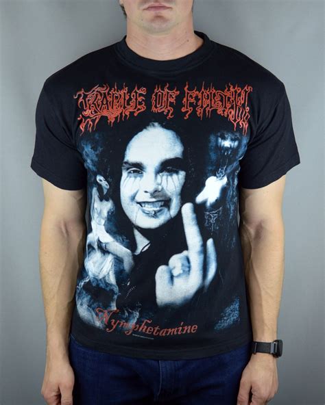 Vintage Cradle Of Filth Nymphetamine T Shirt Etsy