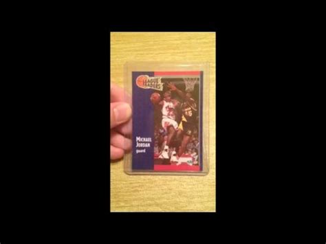 1991 92 Fleer Michael Jordan League Leaders Basketball Card 220 YouTube