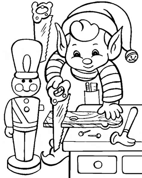 30 Free Printable Elf On The Shelf Coloring Pages