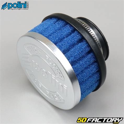 Filtre Air Carburateur Phbl Et Phbh Droit Court Polini Bleu Pi Ce