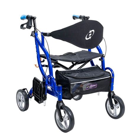 peak care economy lightweight rollator