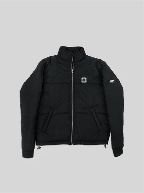 Matte Black Puffer Jacket