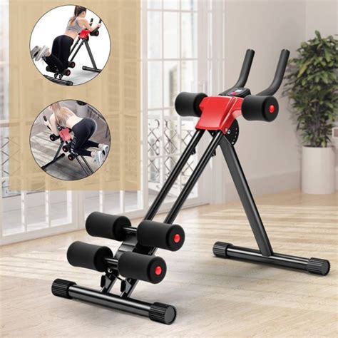 Abdominal Exercise Machine ABS Fitness Glider Generator Power Planking folding fitness equipment ...