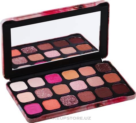 Makeup Revolution Forever Flawless Palette - Палетка теней для век, 18 ...
