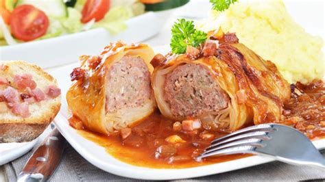 Kohlrouladen Rezept für leckere Krautwickel Koch Mit