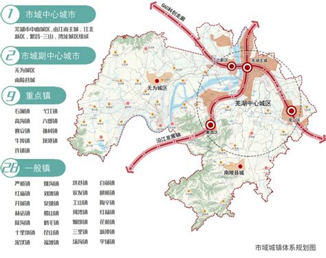 芜湖市国土空间总体规划2021 2035年 通过 芜湖吉屋网