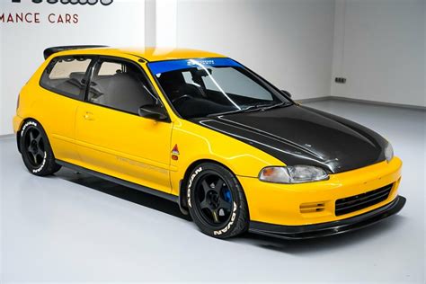 Jdm Civic Eg Sir S Sunlight Yellow Spoon Sports Petrol Positive