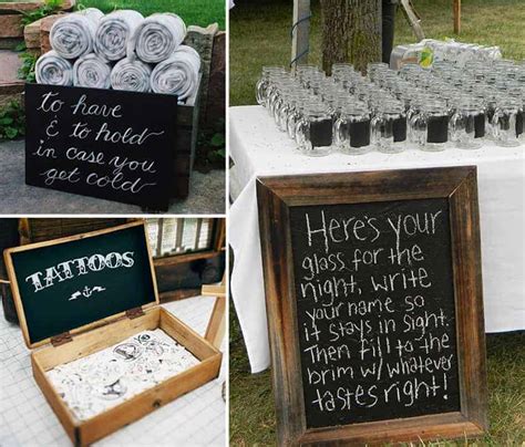 10 ideas top de decoración de boda con pizarras Inspiración de bodas