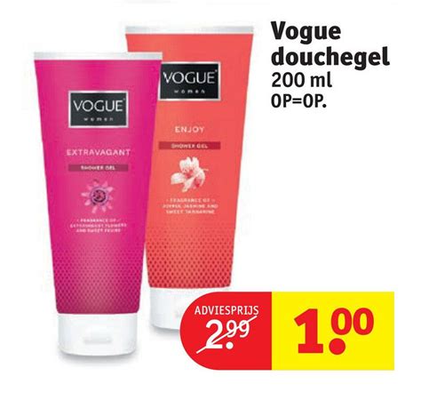 Vogue Douchegel Aanbieding Bij Kruidvat