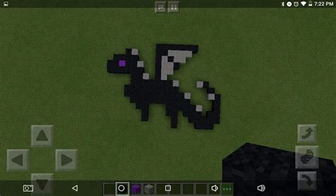 Enderdragon Pixel Art Minecraft Amino