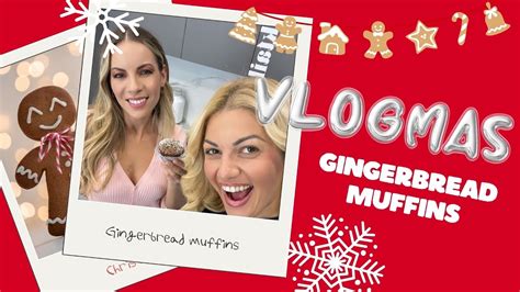 VLOGMAS 2023 Day 9 I Gingerbread muffins χωρίς ζάχαρη I Nancy