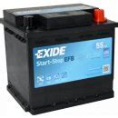 Exide Start Stop EFB 12V 55Ah 480A EL550 Bonatrade