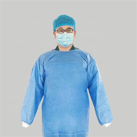 Sms Sterile Non Steriel Surgical Gown Isolement Blouse Disposable