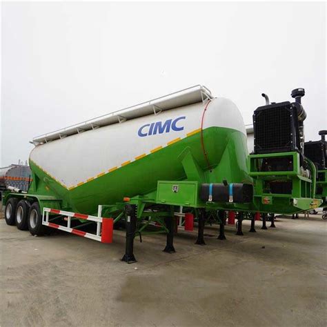 50 Ton Pneumatic Sand Dry Bulk Cement Tanker Trailer CIMC Trailer