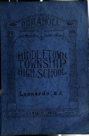 Middletown Township High School - Odranoel Yearbook (Middletown, NJ ...