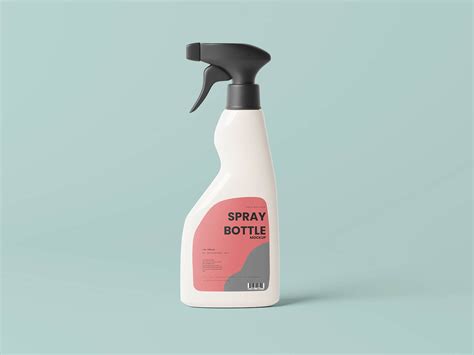 Free Glass Cleaner Spray Bottle Mockup Files Free Psd Templates