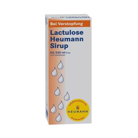 Lactulose HEUMANN Sirup 500 Ml Online Bei Pharmeo Kaufen